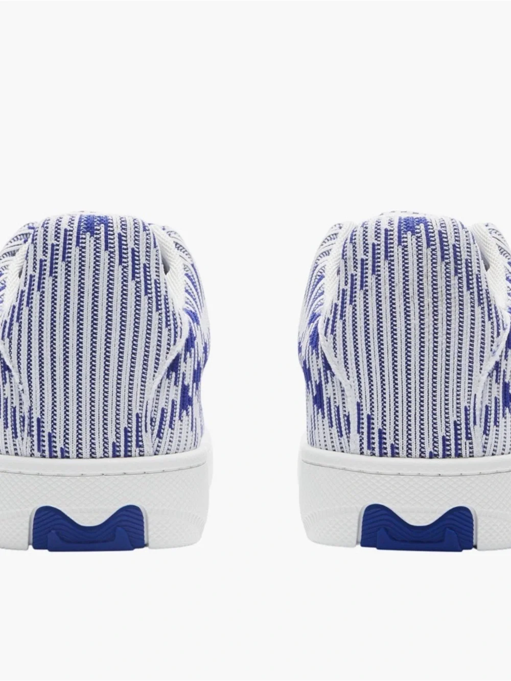Burberry Blue & White Sneakers - Picture 3 of 14